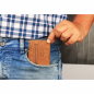 Preview: Slim Wallet mit Münzfach & RFID-Schutz 24- (10A) Mini Geldbörse Herren & Damen - Kartenetui Kreditkartenetui - Portmonee Geldbeutel Portemonnaie Neu